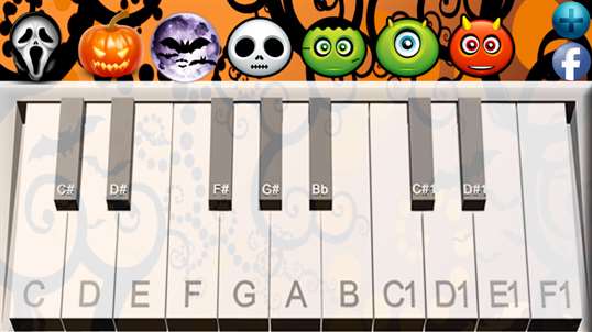 Halloween Piano screenshot 1