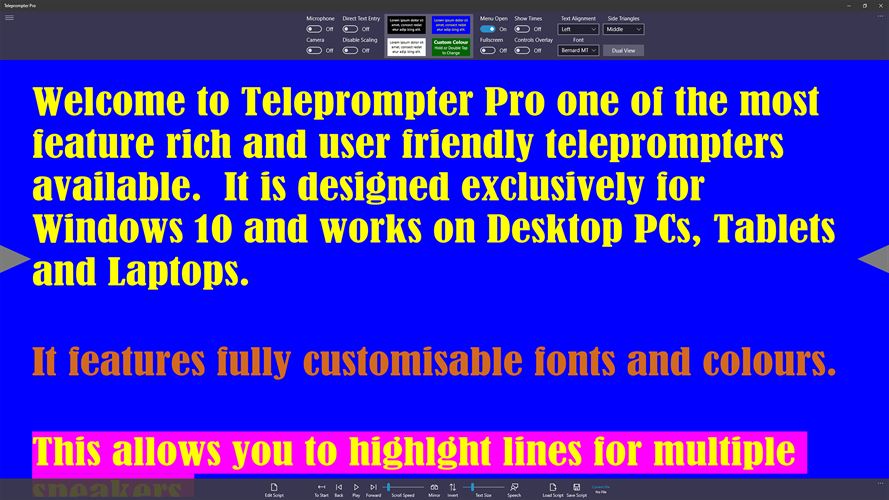 Windows Teleprompter Software Updated For 2021