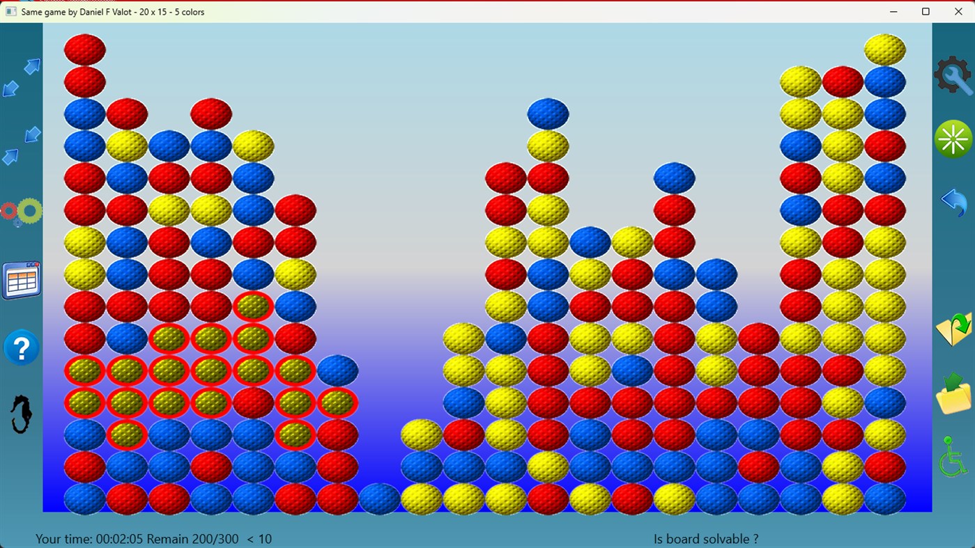 #3. Same-Solitaire (Windows) Podle: Daniel F Valot