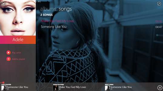 Aki music player screenshot 4