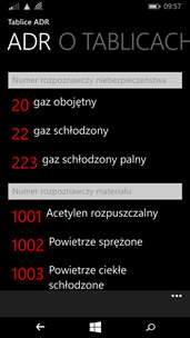 ADR Tablice screenshot 1