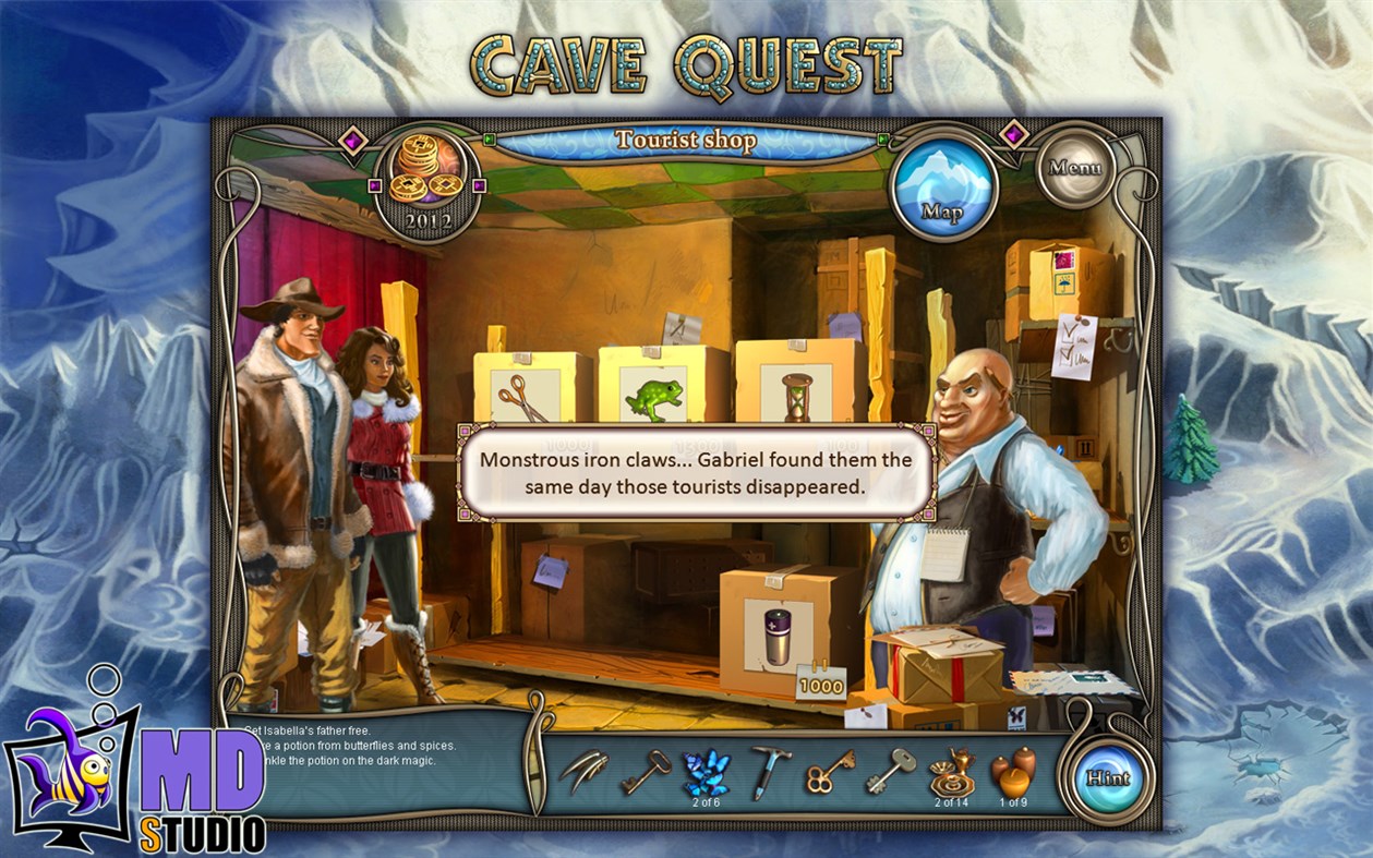 #4. Cave Quest - Match 3 Adventure (Windows) 由: Sergey Molchanov
