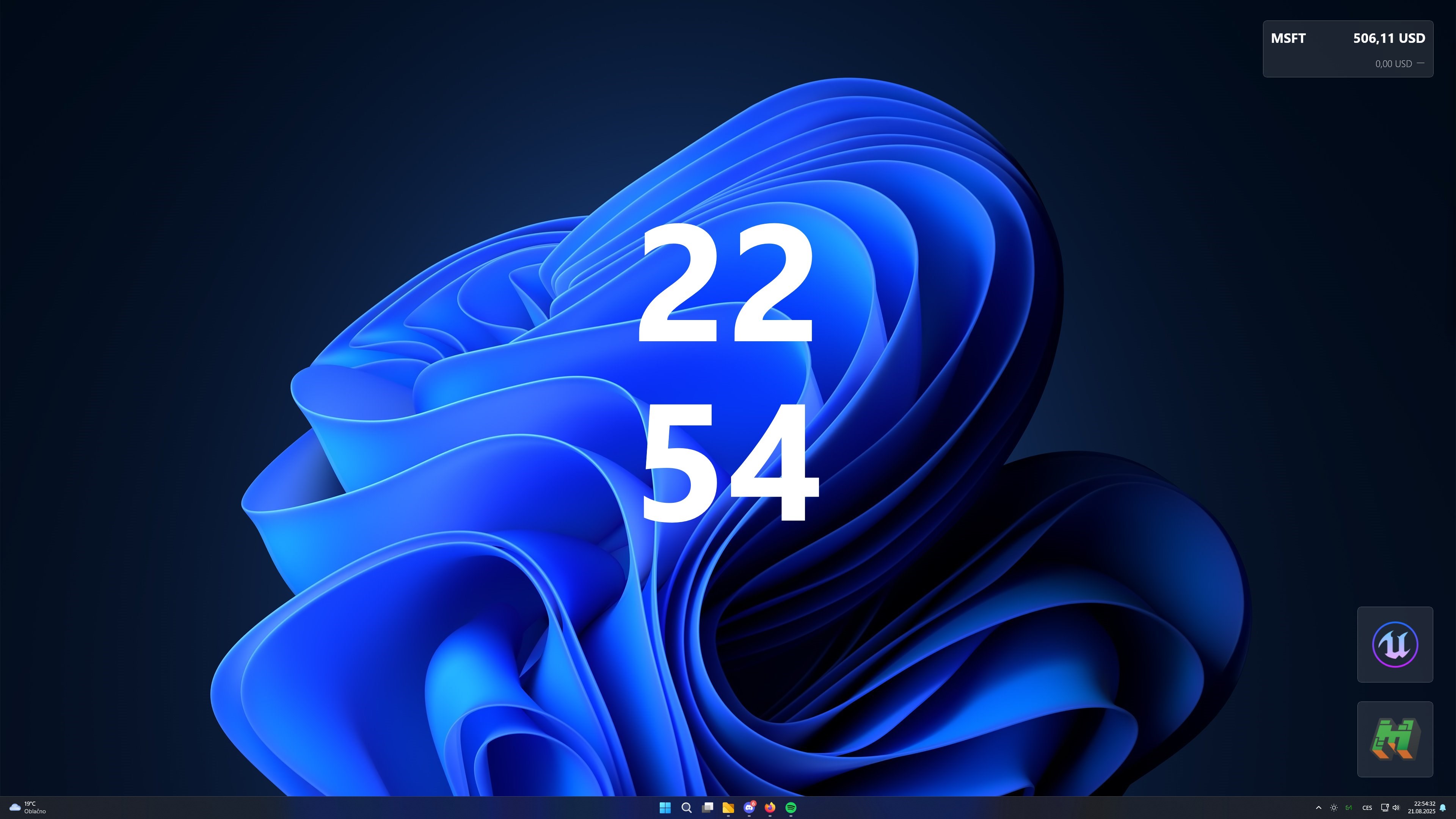 BeWidgets screenshot