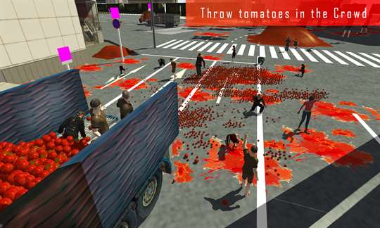La Tomatina: Tomato Transport Truck Driving screenshot 3