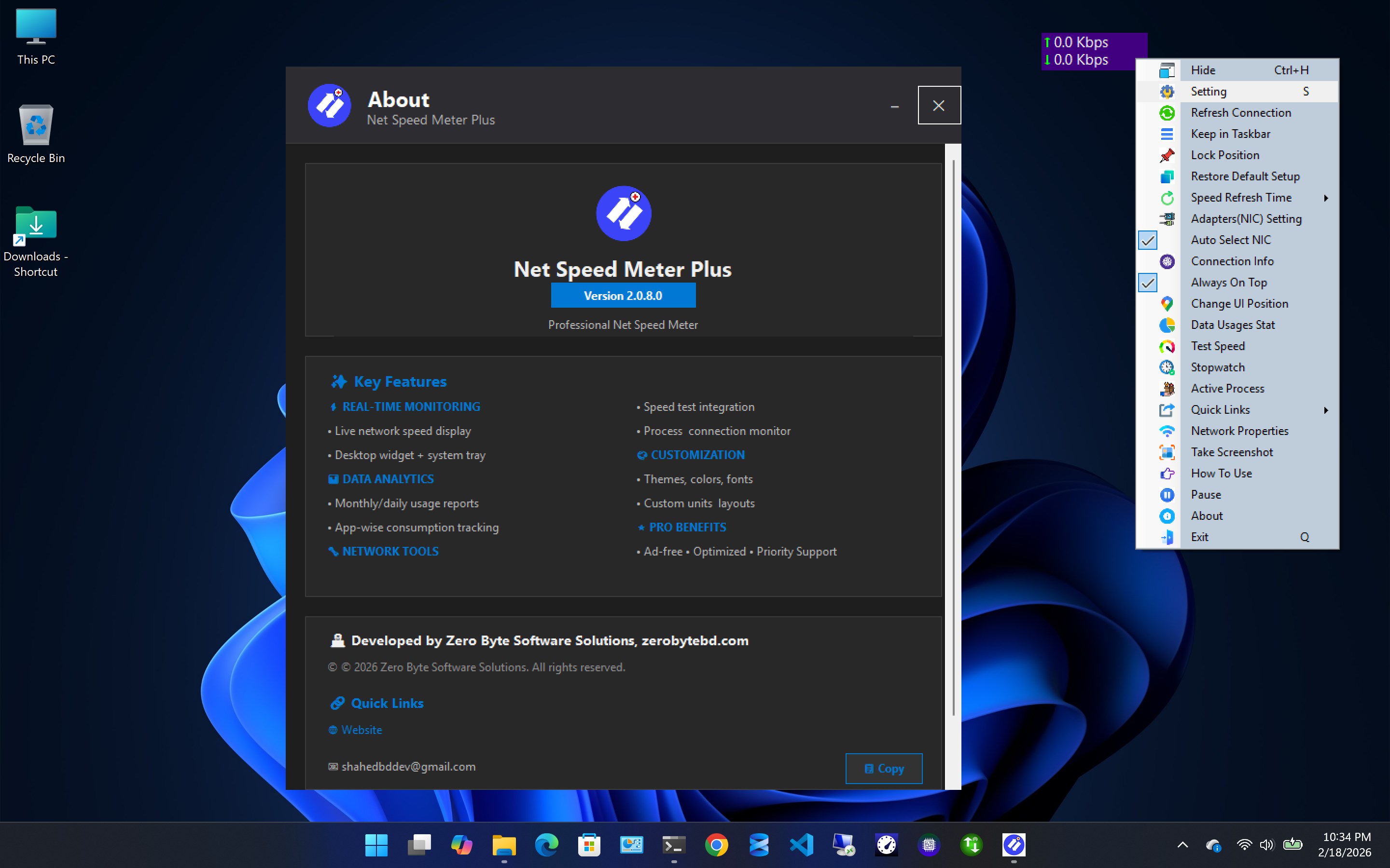 Net Speed Meter Plus - Descargar e instalar en Windows | Microsoft