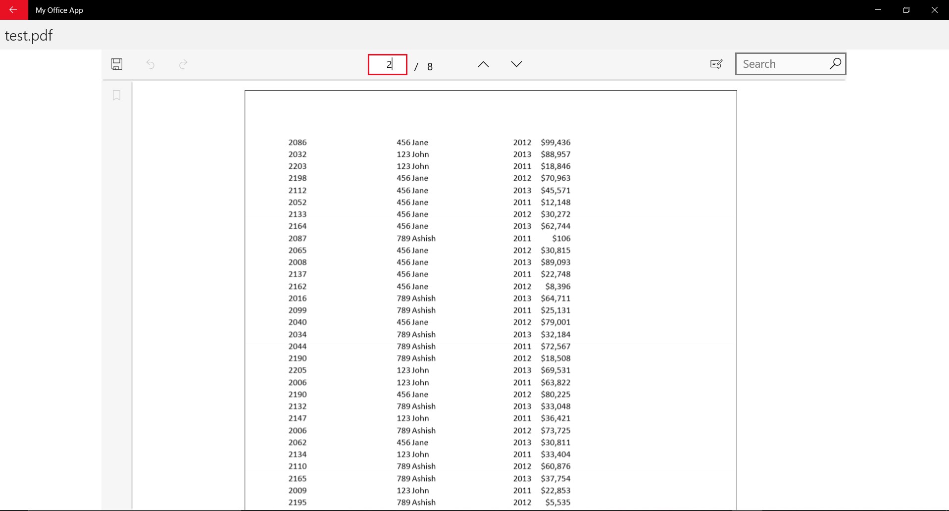 My Office App screenshot