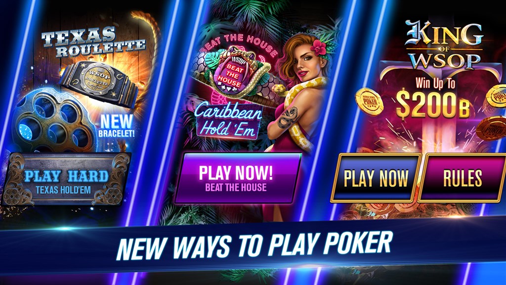 WSOP Free Poker Online  Play Texas Hold'em Poker Games