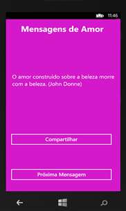 Mensagens de Amor Grátis HD screenshot 1