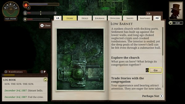 Sunless Sea Zubmariner Edition screenshot