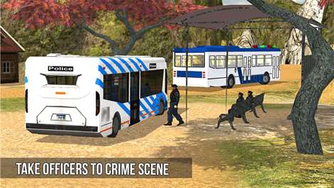 Police Bus Offroad Driver - Hill Climb Transport Screenshots 1