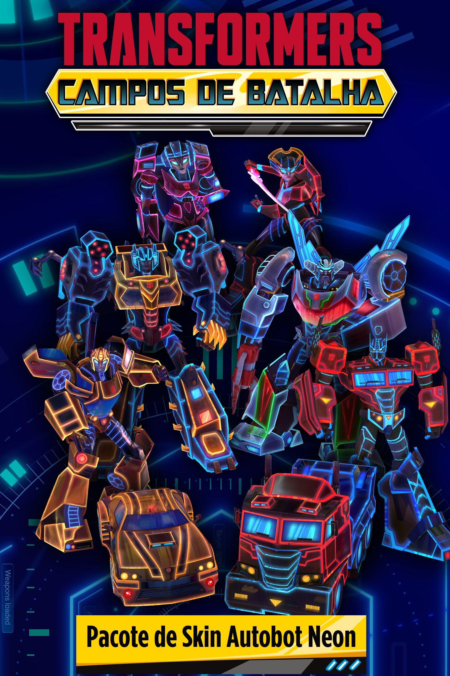Pacote de Skins Autobot Neon