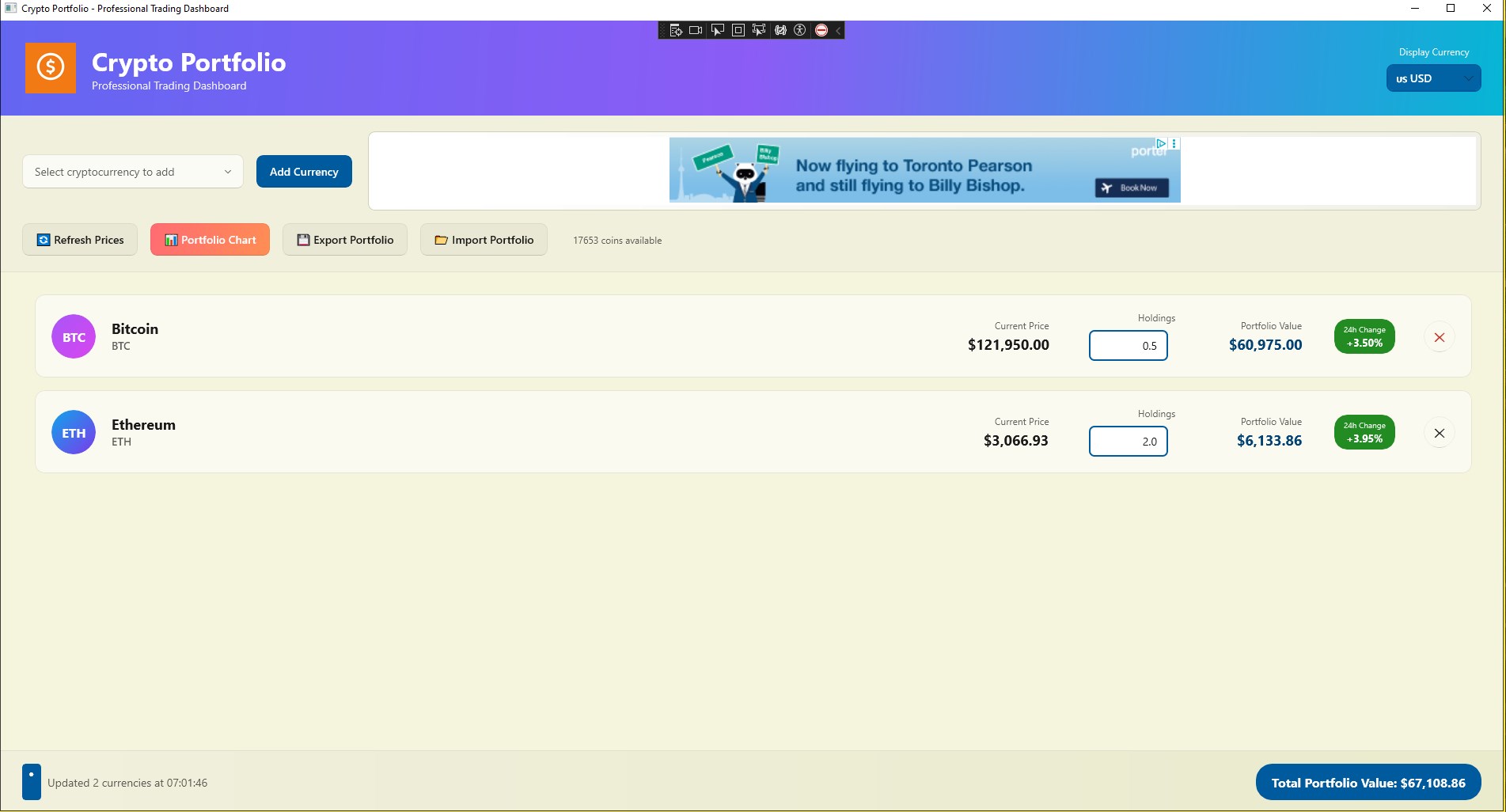 Crypto Portfolio - Downloaden en installeren in Windows | Microsoft Store