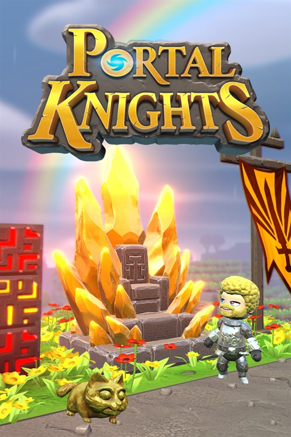 Portal Knights - Gold Throne Pack Xbox Series X|S and Xbox One cover art