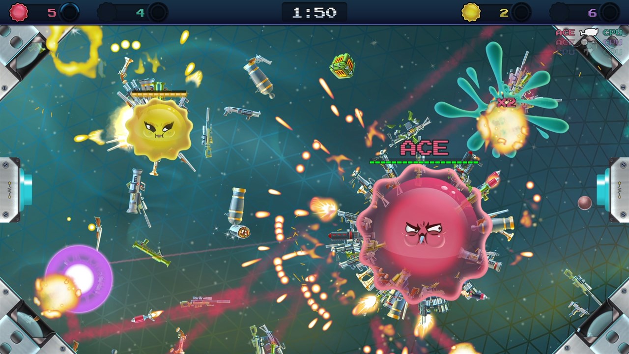 Armed and Gelatinous: Couch Edition screenshot 1