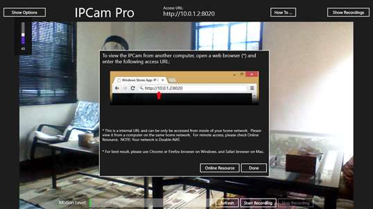 IPCam Pro screenshot 1