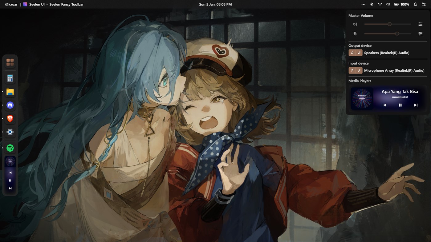 #2. Seelen UI (Windows) Av: Seelen