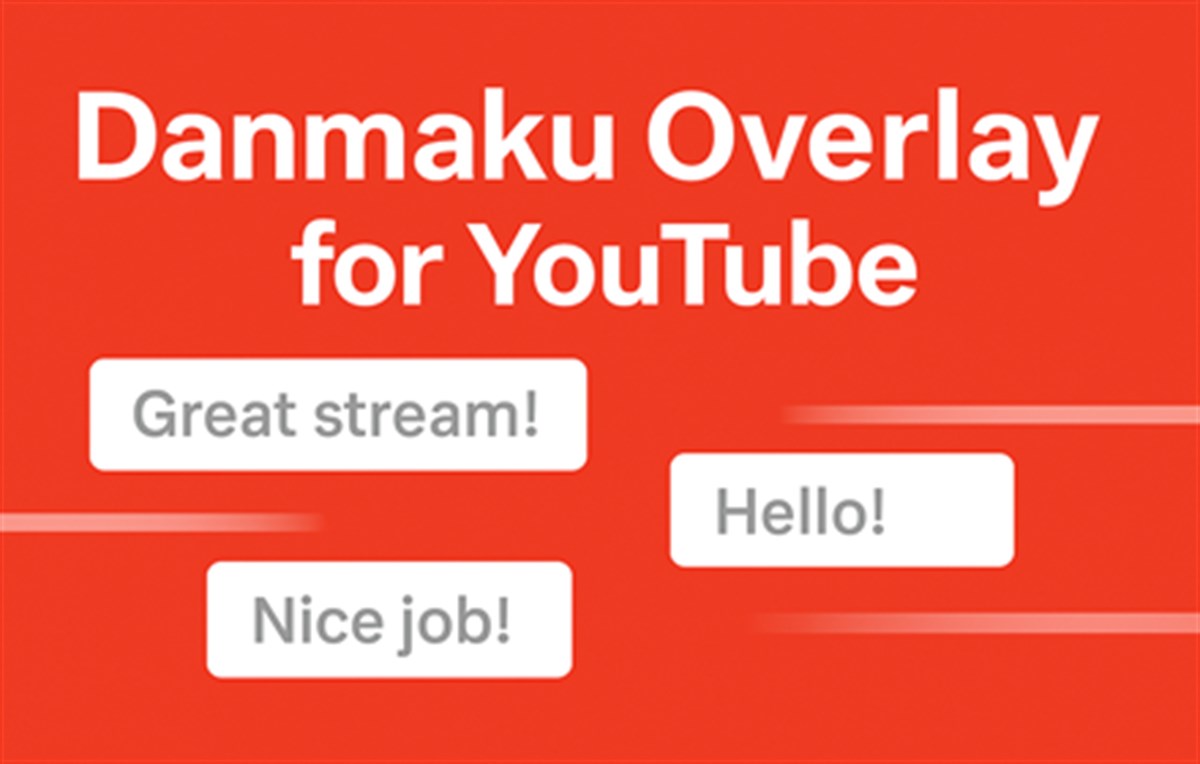 Danmaku Overlay for Youtube