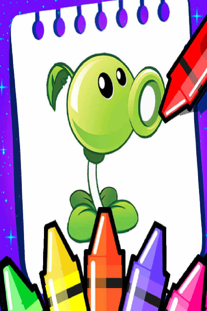 Download Get Plant Vs Zombie Coloring Book And Painting Microsoft Store