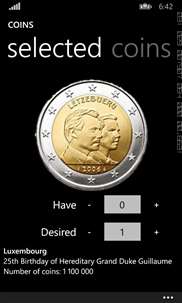 CoinCollection screenshot 1