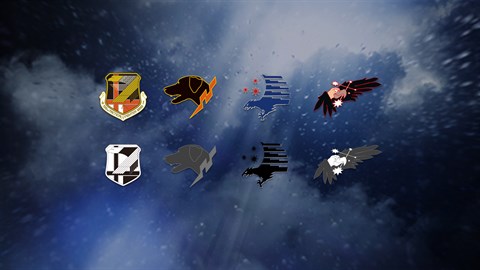 ACE COMBAT™ 7: SKIES UNKNOWN - 8 emblemas populares escuadrón