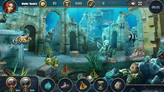 Hidden Object : Legend of the Sea screenshot 2
