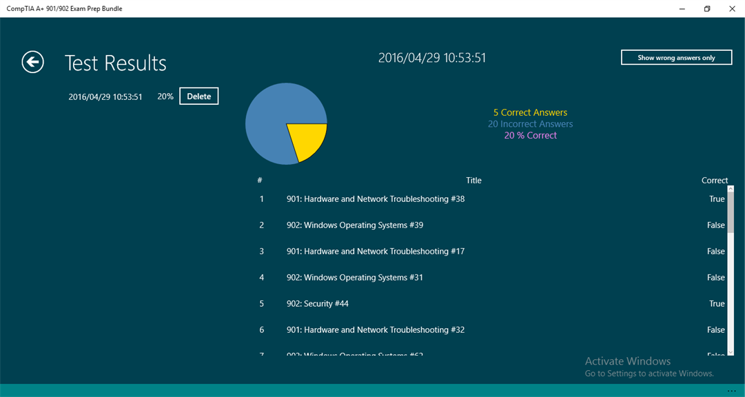 CompTIA A 901 902 Exam Prep Bundle Microsoft Apps