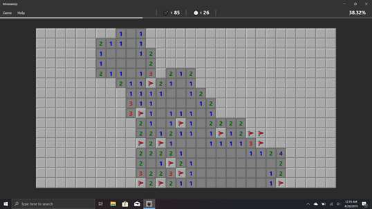 Minesweep screenshot 3