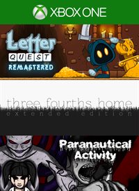 Letter Quest: Grimm's Journey/ Three Fourths Home: Extended Edition/ Paranautical Activity Bundle