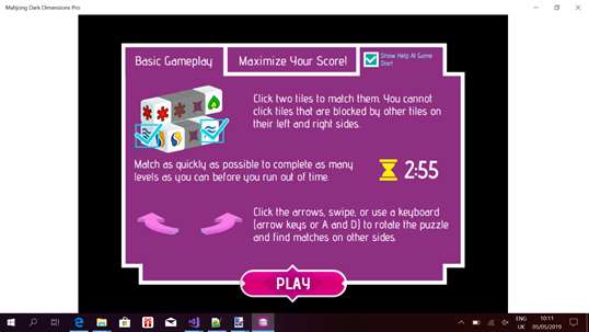 Mahjong Dark Dimensions Pro screenshot 3