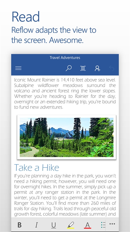 Word Mobile Screenshot