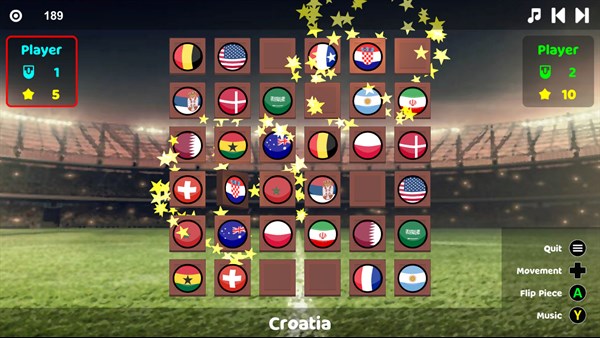 Qatar 2022 World Cup Memory Game — 9