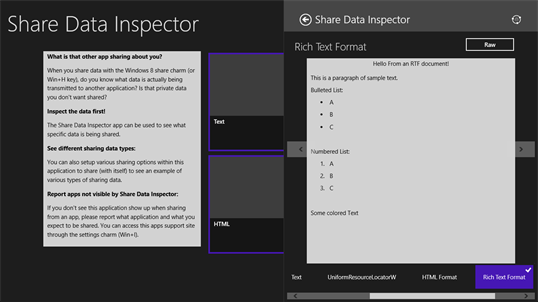Share Data Inspector screenshot 8