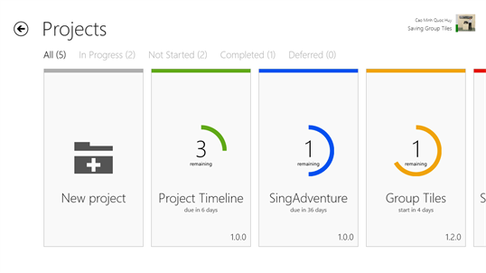 Project Timeline screenshot 8