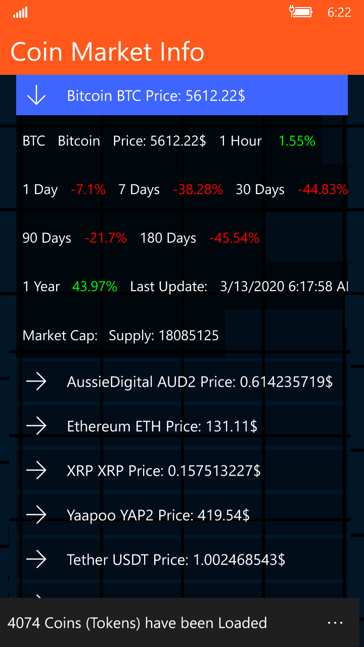 Get Coin Market Info Microsoft Store