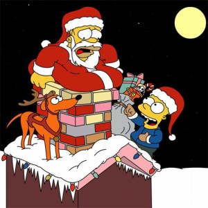 Simpsons Christmas Jigsaw Puzzle Game icon