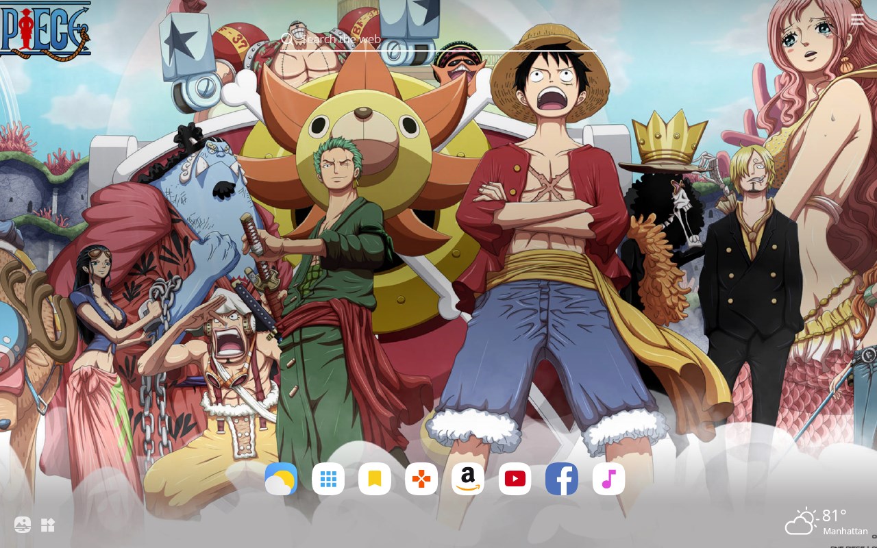 One Piece Hd Wallpaper New Tab Theme Microsoft Edge Addons