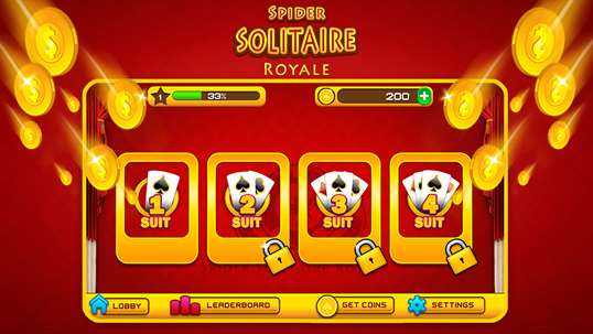 Spider Solitaire Royale screenshot 2