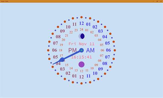 Vector Clock screenshot 3