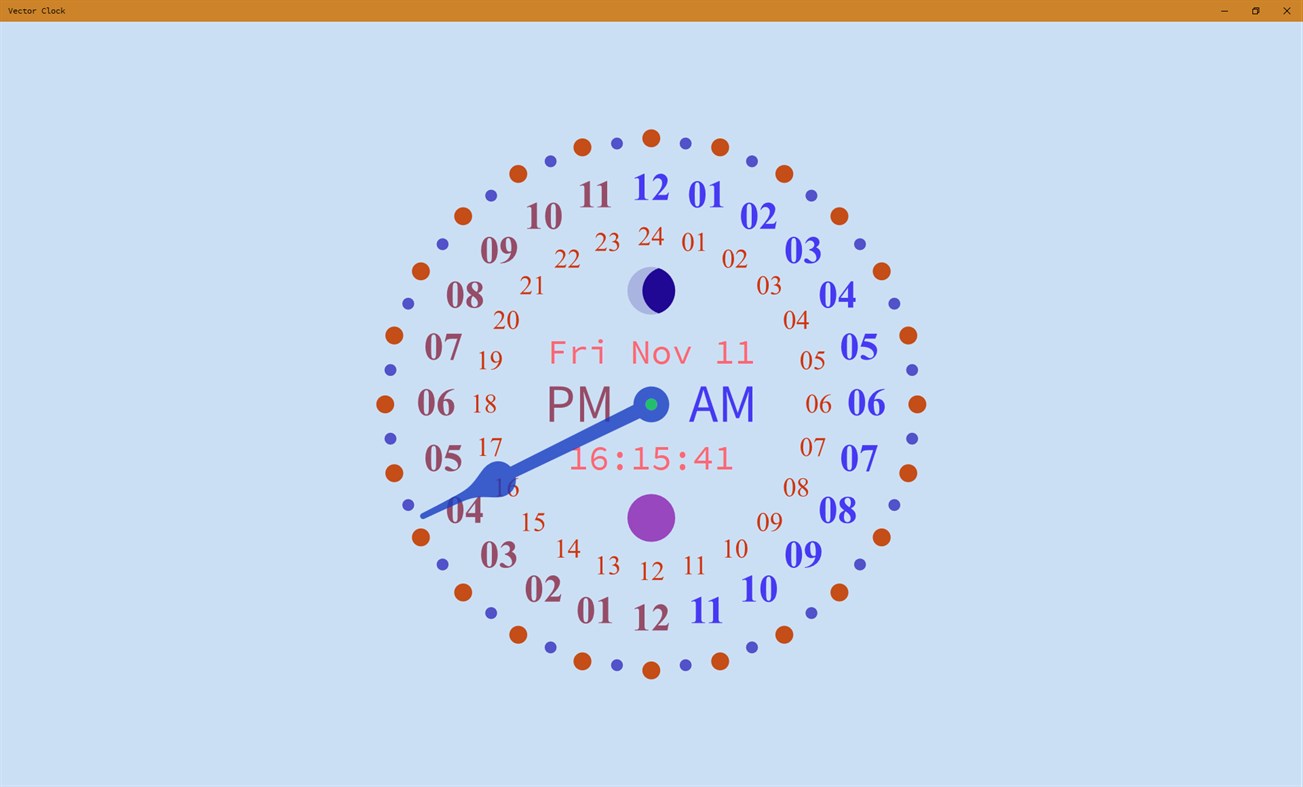 #3. Vector Clock (Windows) 来自: neotoy