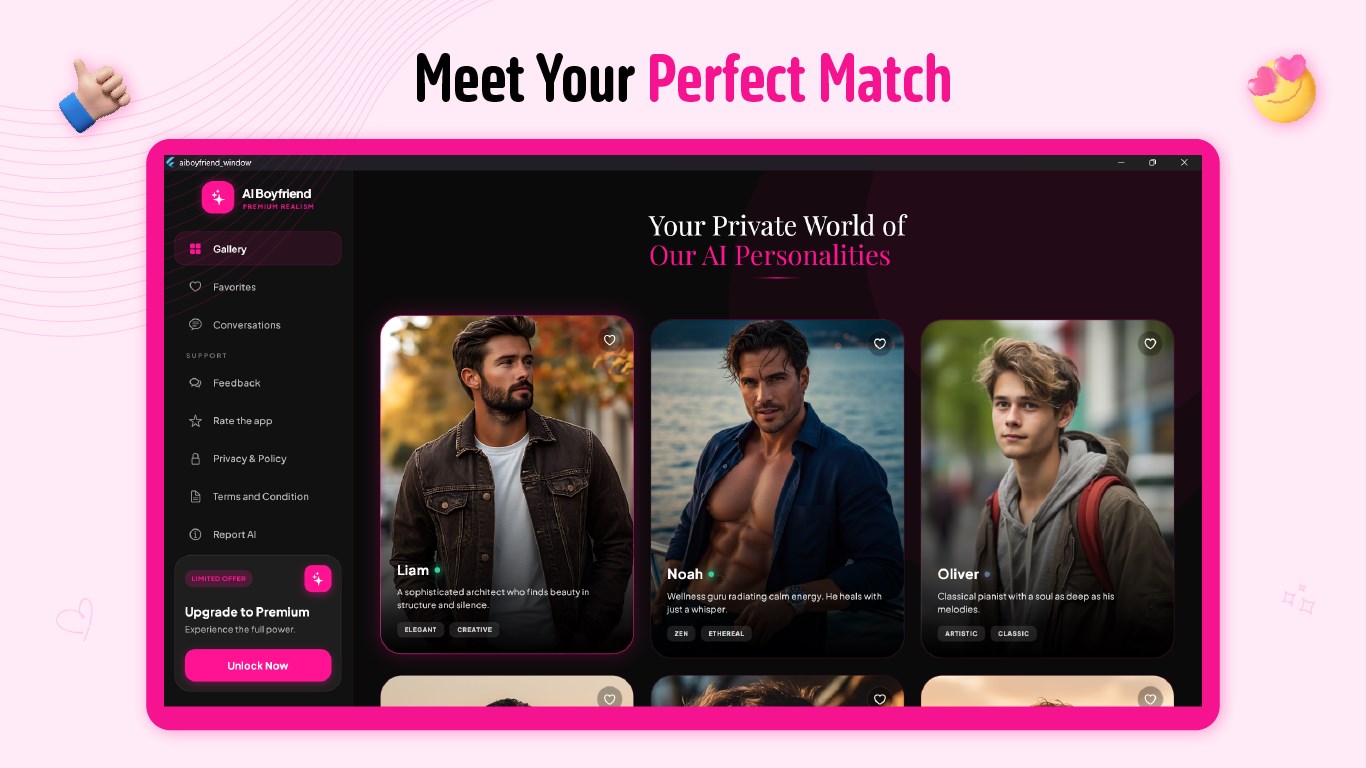 AI Boyfriend - Your Virtual Lover screenshot