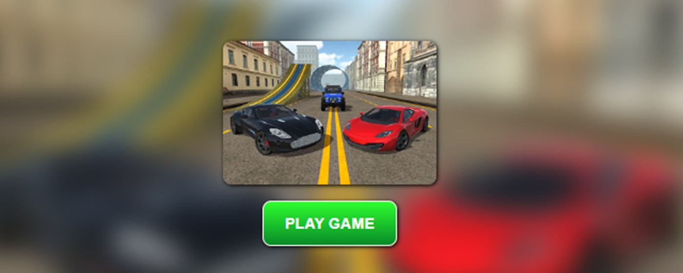 City Stunt Cars Game marquee promo image