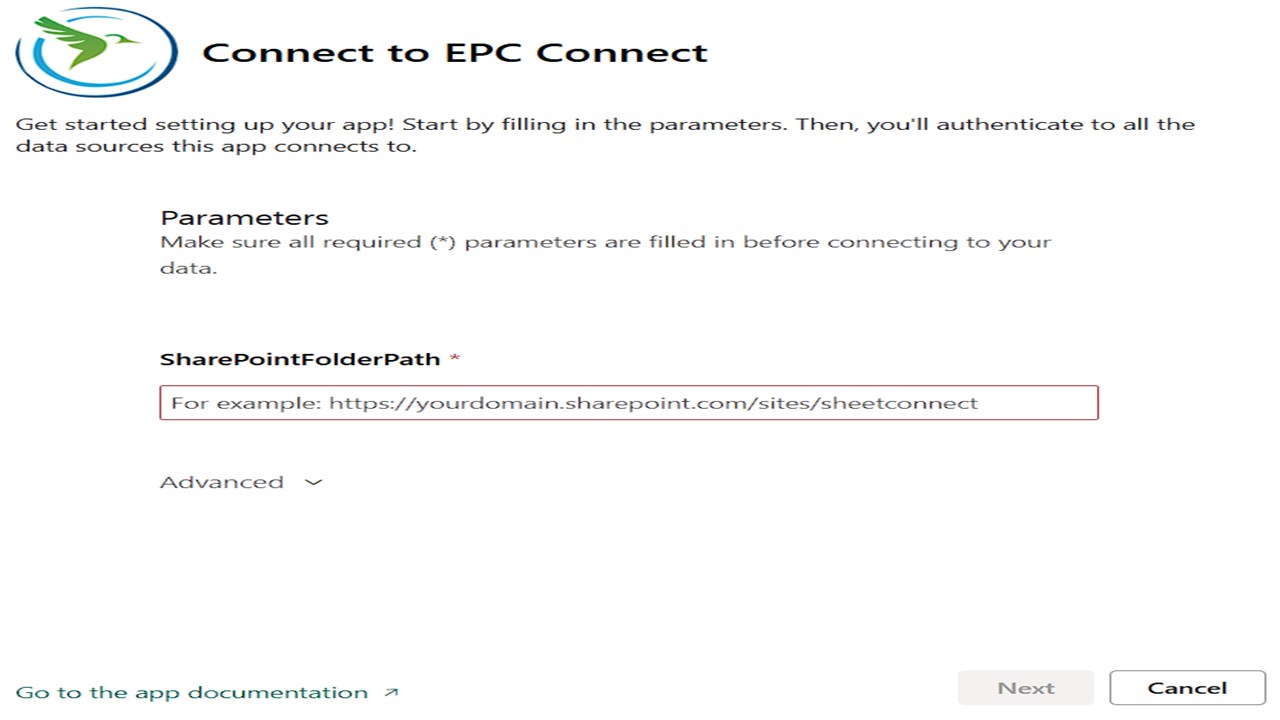 Snapshot 2 of EPC Connect