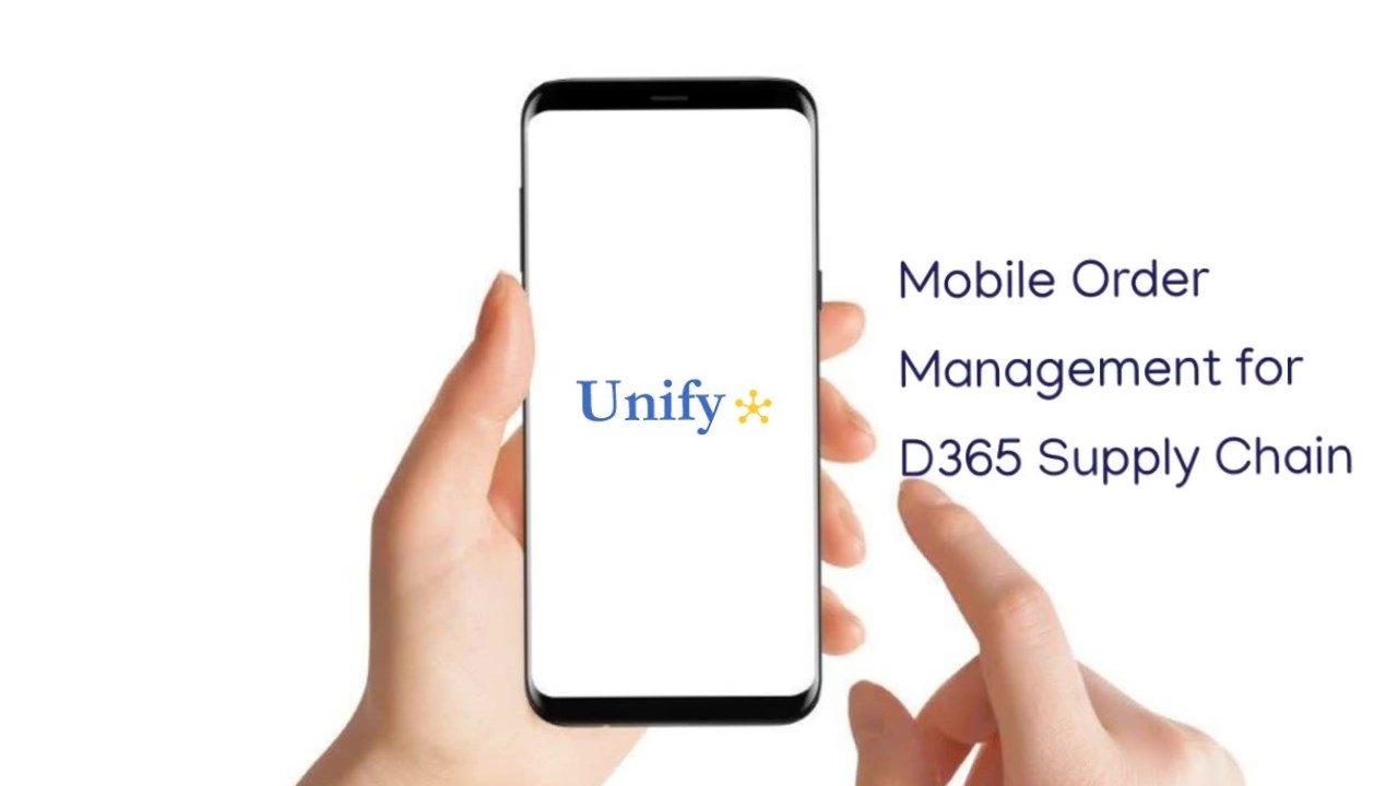 Snapshot 1 of Mobile Order Management for Dynamics 365 Supply Chain