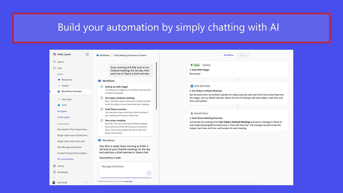 Workflows (Frontier) preview 2