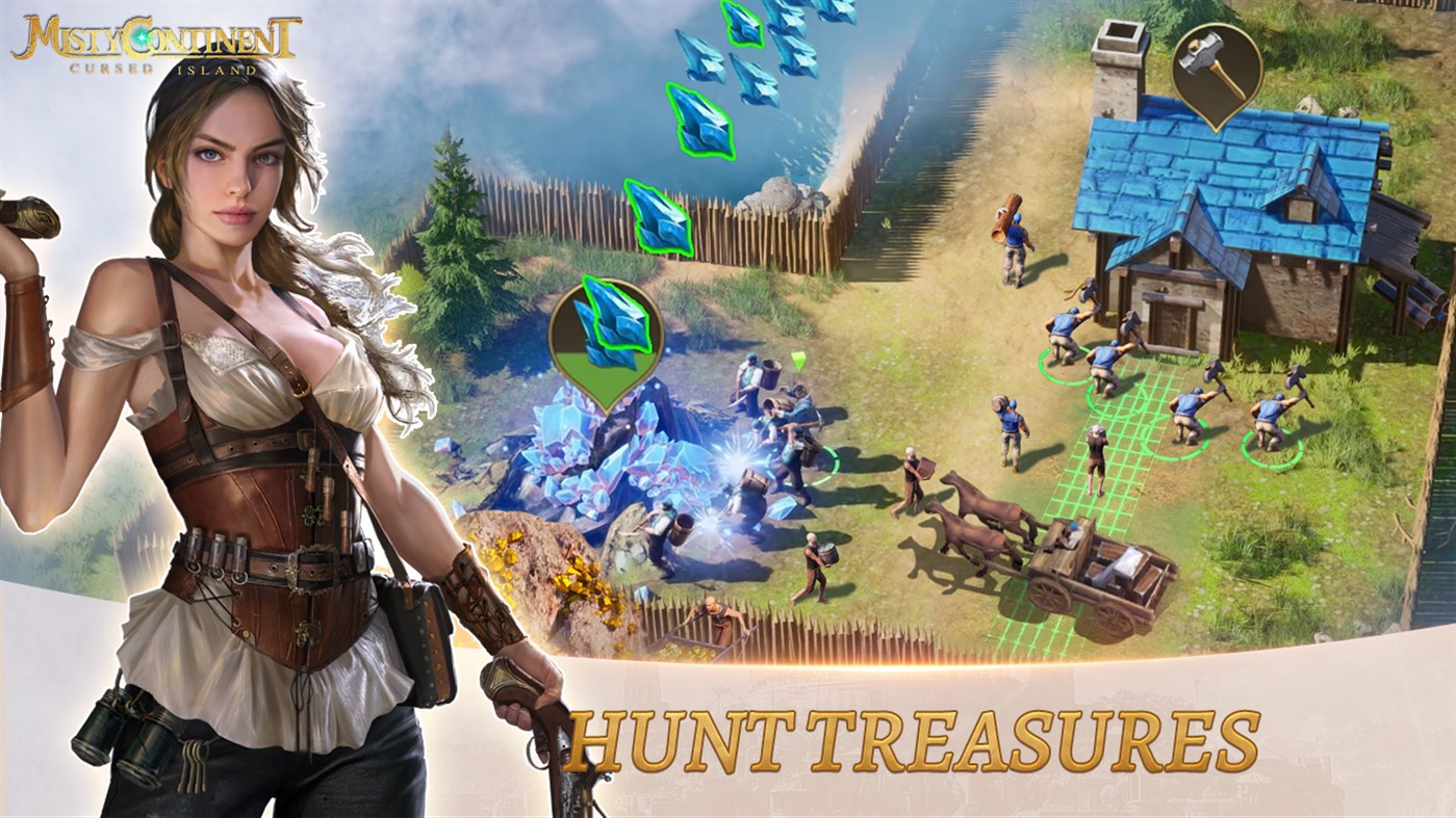 #4. Misty Continent: Skull Island (Windows) Podle: MIRACLE GAMES INC.