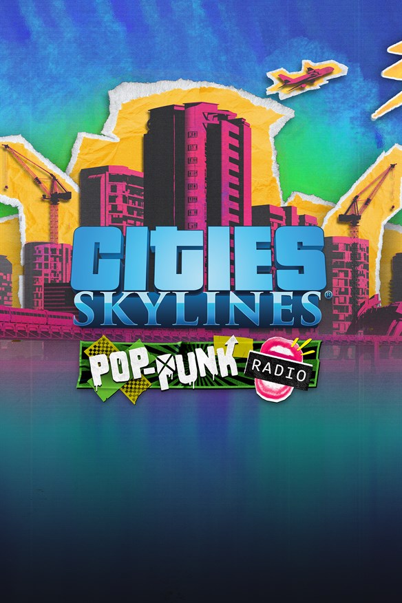 Cities: Skylines - Pop-Punk Radio Xbox Series X|S and Xbox One cover art