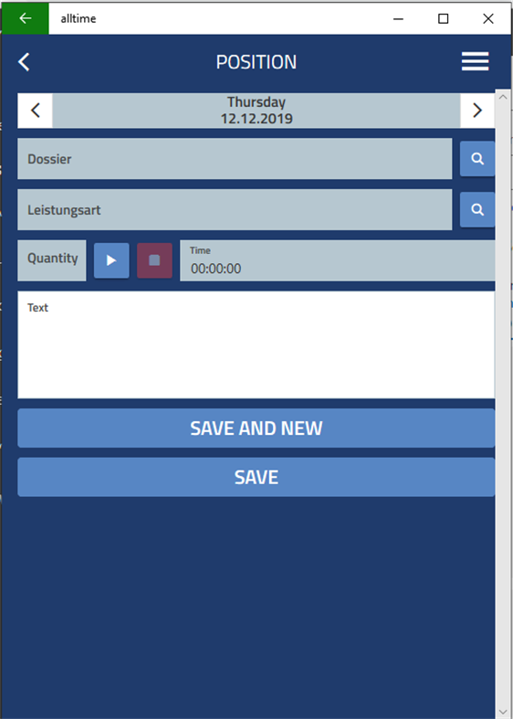 #5. alltime - App on Microsoft Store (Windows) โดย: ALL CONSULTING AG