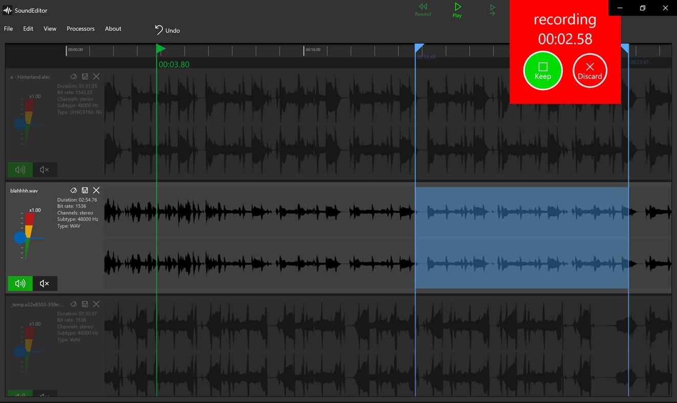 #5. Sound Editor (Windows) بواسطة: mccalla