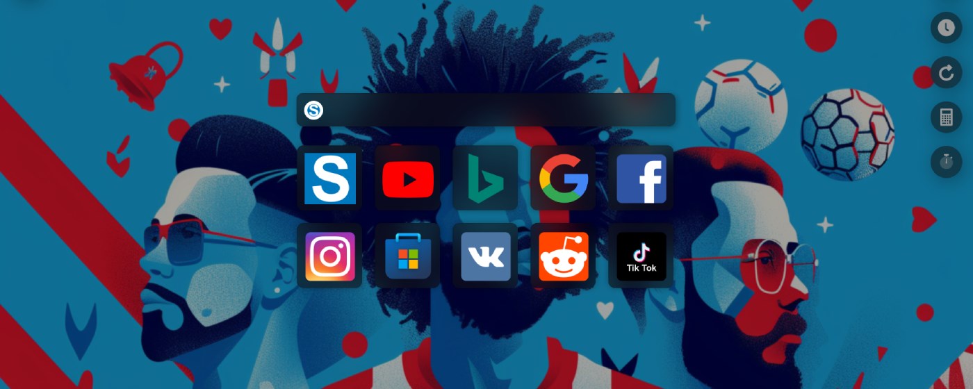 Luongson TV Wallpaper New Tab