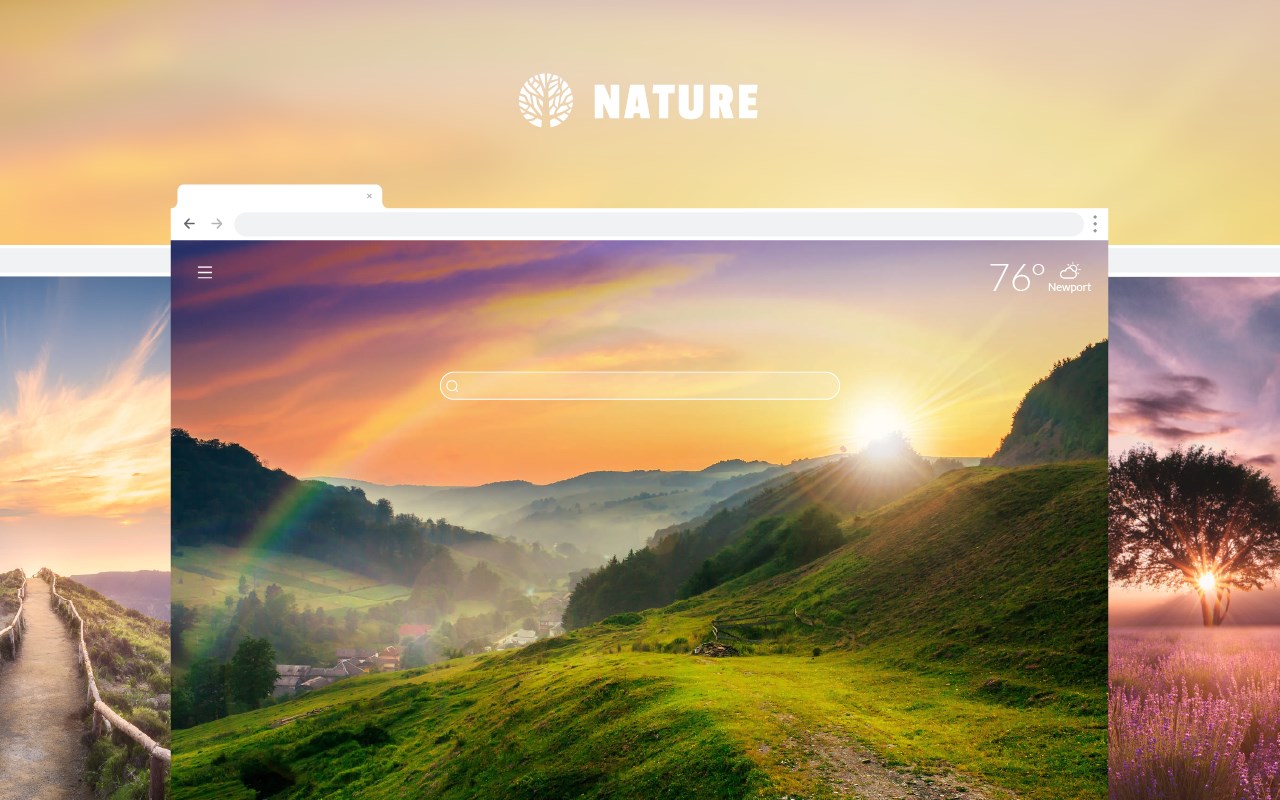 Nature HD Wallpaper Theme